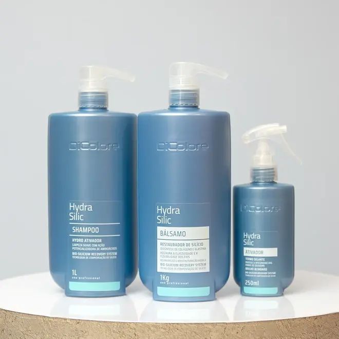 Dicolore Kit Hydra Silic Restaurador C/ 3 Produtos