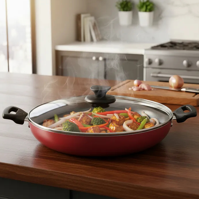 Frigideira Paellera Tacho Antiaderente Profissional 32cm Caixa de Presente