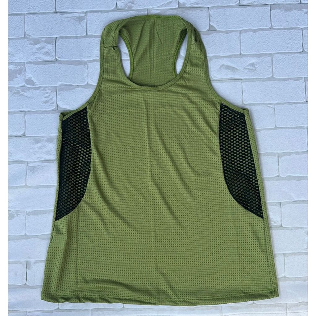 regata feminina verde pistache dry fit, regata feminina para atividade ao ar livre em promoção na shopee, blusa crossfit