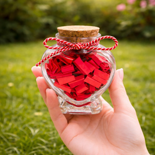 Potinho 100 motivos para te amar Presente namorado namorada em Oferta na Shopee