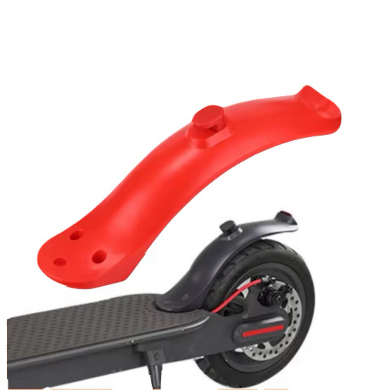Paralama Curto Modelo 2026 Vermelho Para Patinete Elétrico