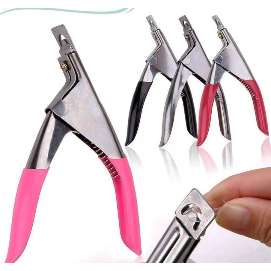 Alicate Cortador Unha Postiça Gel manicure Tips Acrígel , cortado de unha, alicate de unha manicure