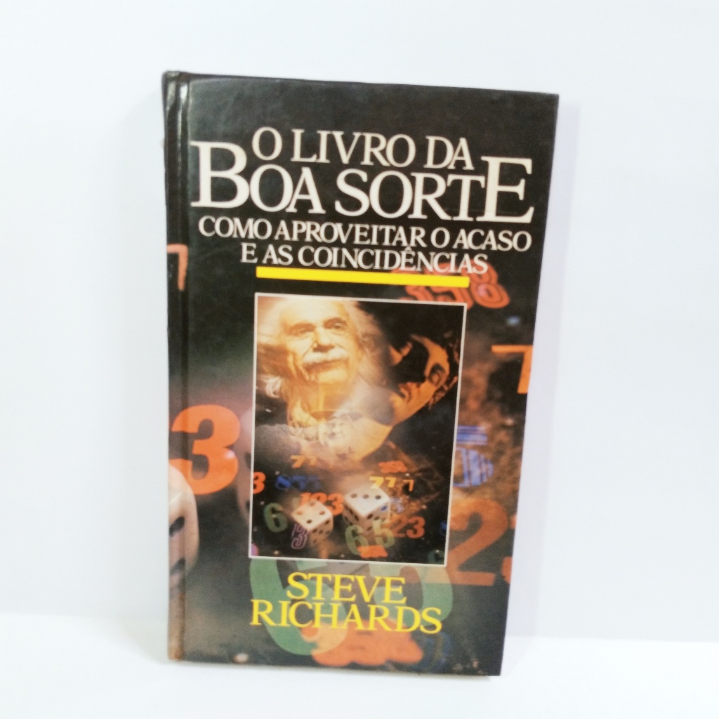 Livro - O Livro da Boa Sorte - capa dura - Steve Richards