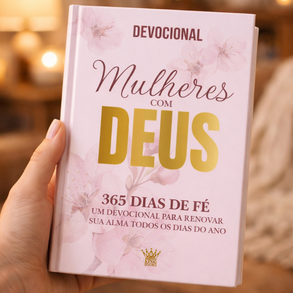 Devocional Mulheres com Deus 365 Dias de Fé Livro Conexão Rotina Paz Propósito