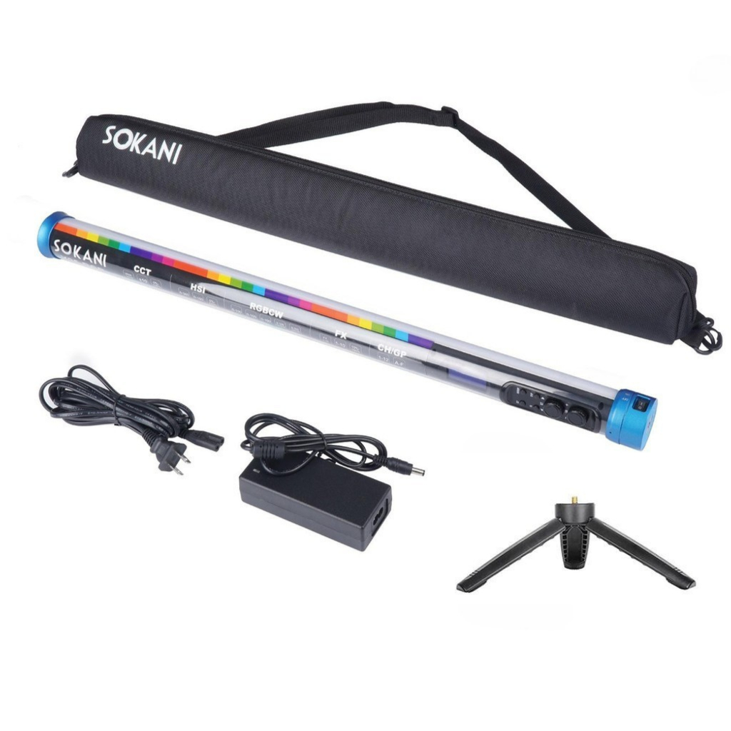 LED Sokani X25 RGB (com mini tripé)
