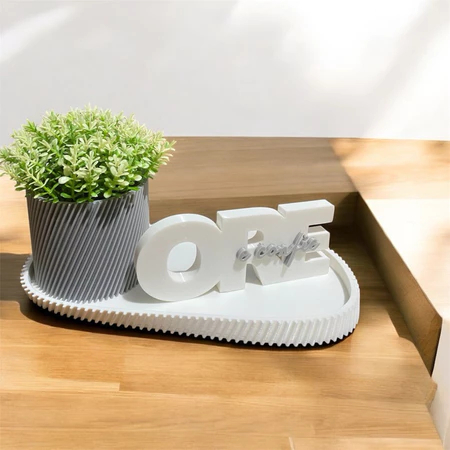 Kit Decorativo “Ore e Confie” – Fé, Estilo e Modernidade | Ideal para Decorar Sala Quarto Escritório