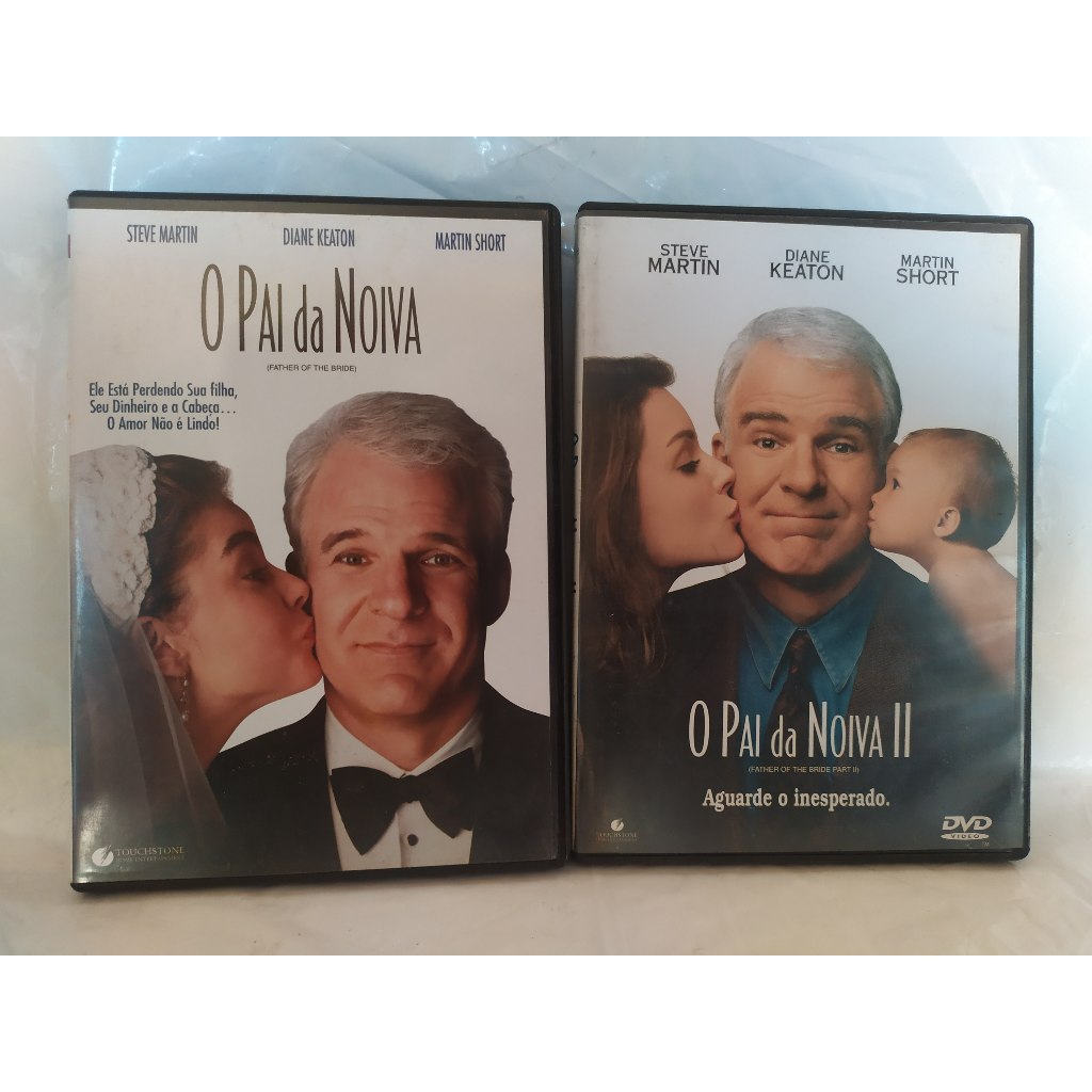 Dvd Kit Coleção O Pai da Noiva 1 e 2 - 2 Discos
