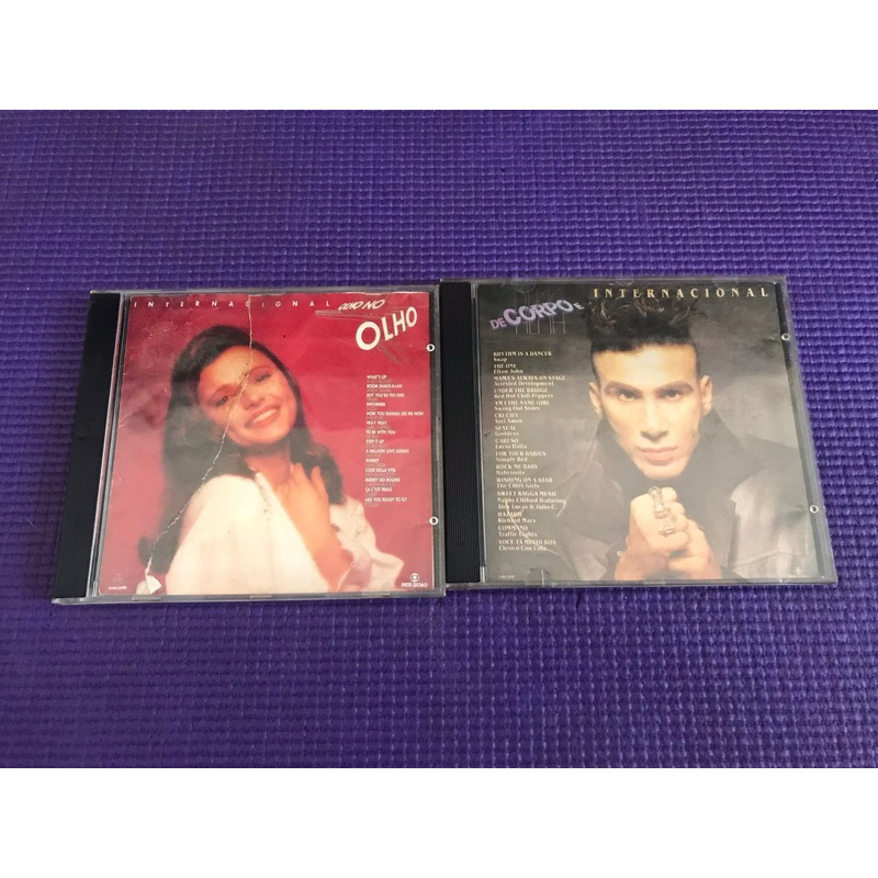 Cd De Corpo e Alma e Olho no Olho- Internacional