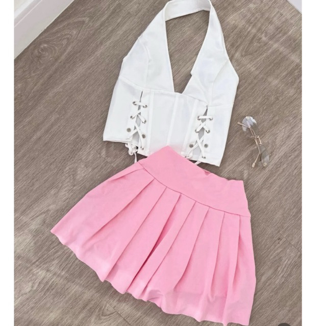 short saia cintura alta moda Feminino Carnaval mini saia Cosplay estilo Alfaiataria Moda Gringa verão 2026 festa Brilho