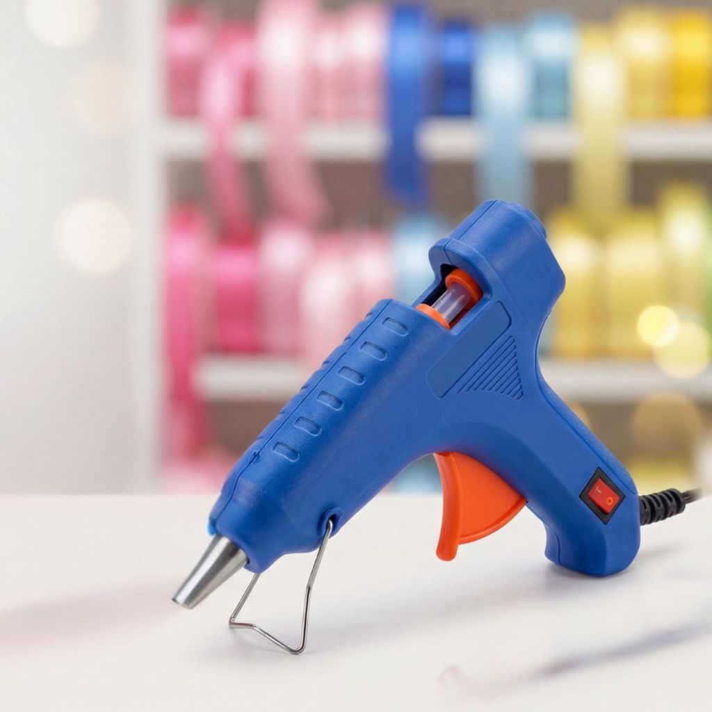 Pistola Aplicador Cola Quente 60W Botão Liga Desliga - Bivolt