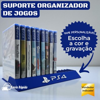 Organizador de Jogos Playstation XBOX Nintendo PS3 PS4 PS5 XBOX360 ONE X S Switch em Oferta na Shopee
