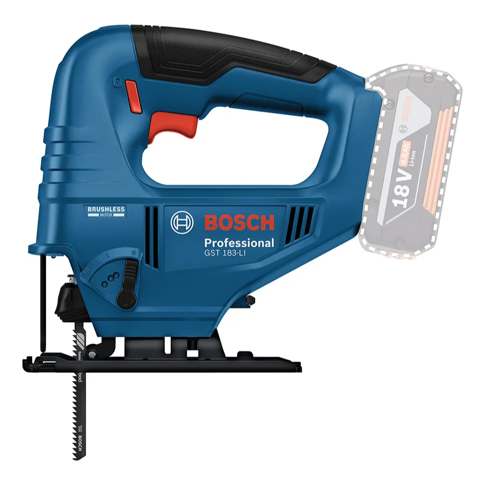 Serra Tico-Tico à Bateria 18V Bosch GST 183-LI c/1 lâmina (SEM bateria) - Bosch