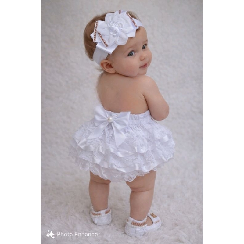 kit sapatinho para batizado, kit branco para bebê, kit calcinha bunda rica p batizado, kit calcinha e sapato para festa em Oferta na Shopee