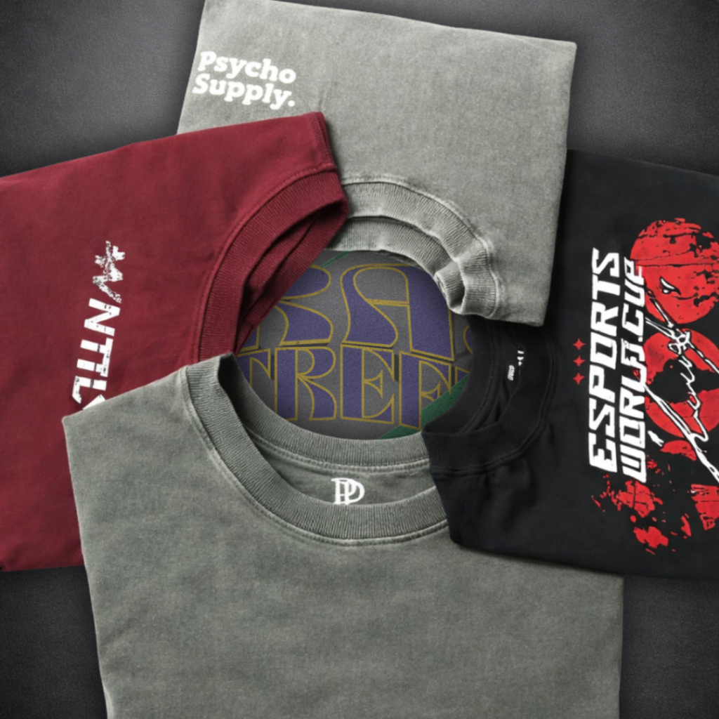 Kit 4 Camisetas Streetwear Premium 100% Algodão Estampas Sortidas - Brasstreet em Oferta na Shopee
