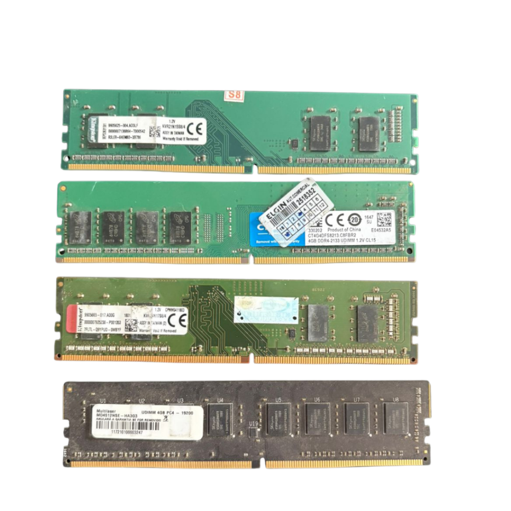 Memória  RAM DDR4 de 4GB Variadas para Computador PC