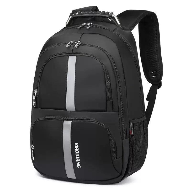 Mochila Biaowang Feminina Masculina BW-1912 Impermeável Grande com Compartilhamento para Notebook