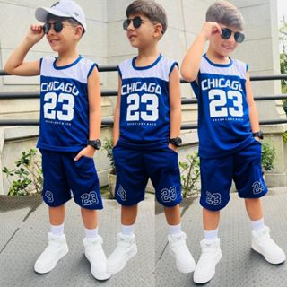 Conjunto Infantil Menino Estiloso Lançamento Verão Juvenil Camisa 100% Algodão Veste Do 2 até 12anos em Oferta na Shopee