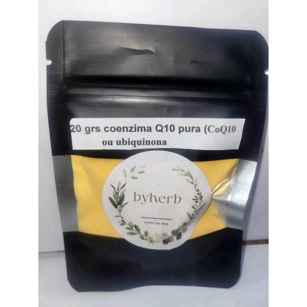 20 grs Coenzima Q10 Pura (CoQ10, ou ubiquinona)