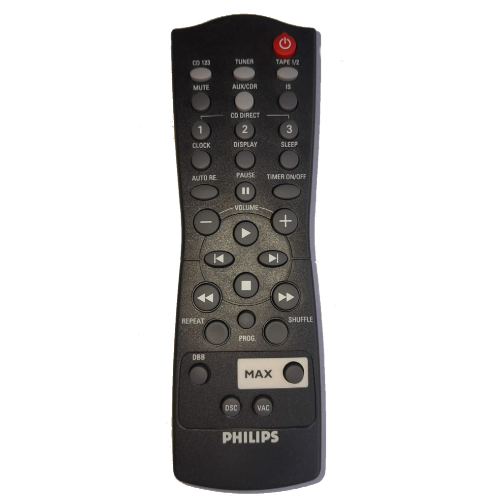 Controle original Som Philips Fw-c58/c38/19- FWC252 Rc282426/01 em Oferta na Shopee