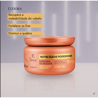 Máscara Capilar Siàge Nutri Óleos Poderosos 250g em Oferta na Shopee