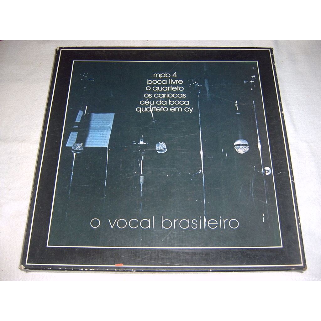 Lp Box O Vocal Brasileiro | 1982 Pop Samba | Ler Descrição