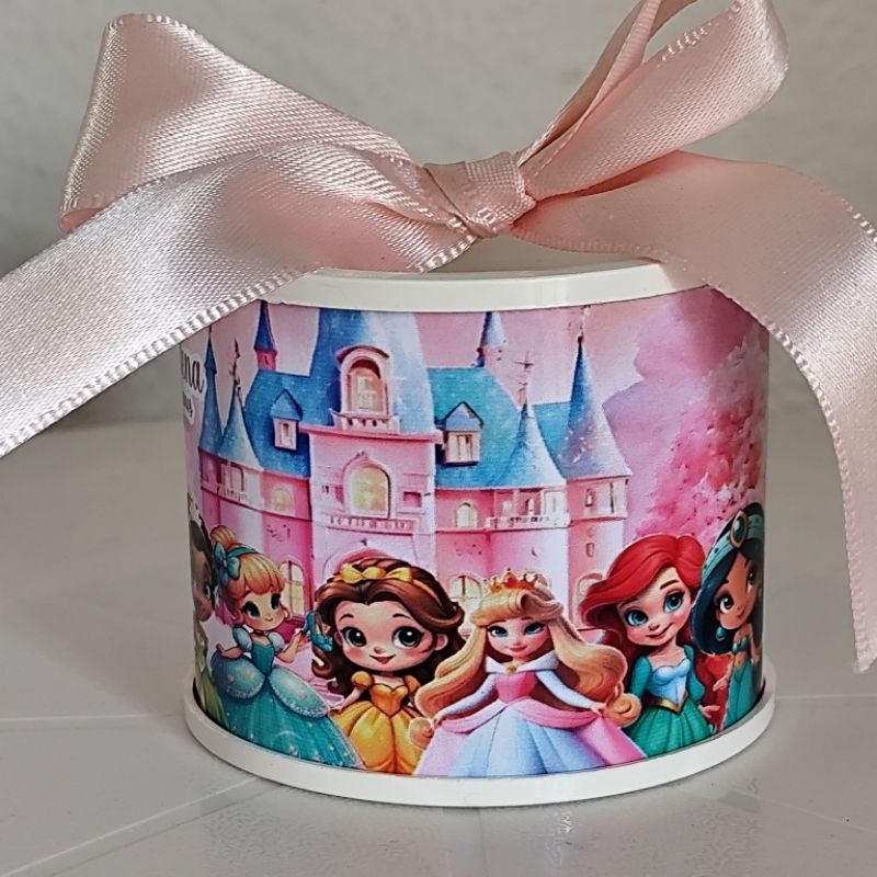 Kit tubolata personalizada 5x6 -Princesas 2 Lembrancinhas | maternidade | chá de bb | aniversário