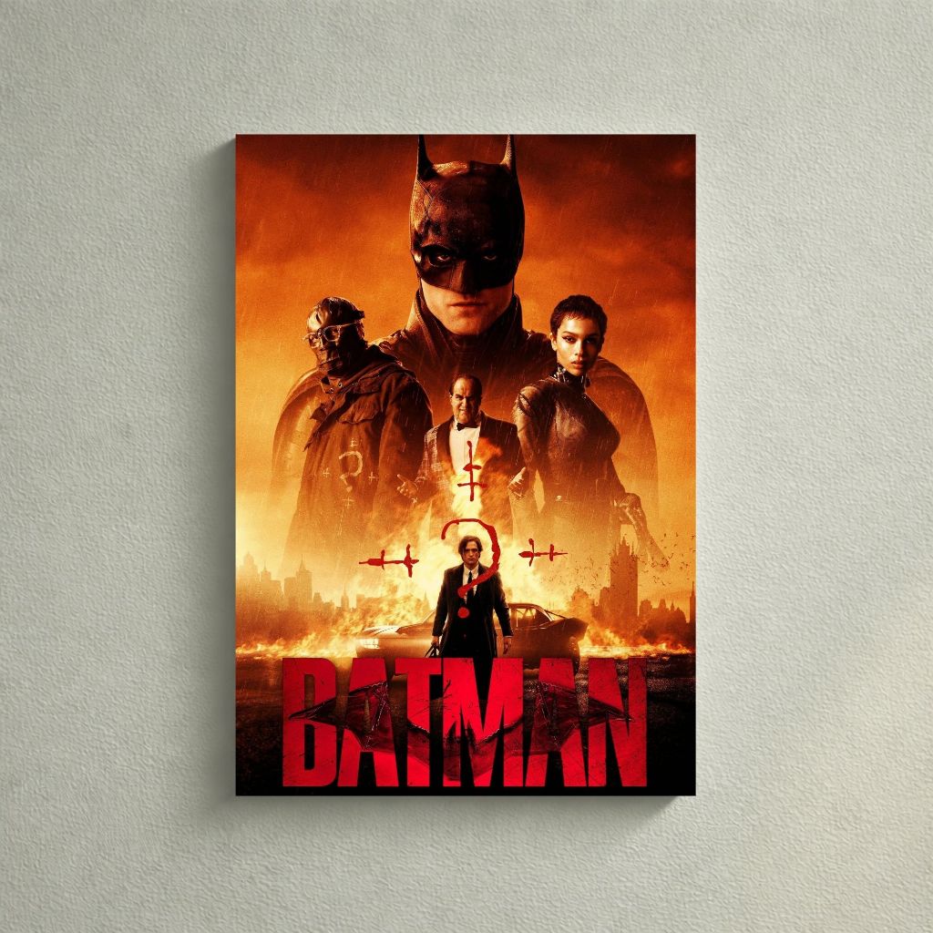 Quadro Decorativo Batman · Placa em MDF · Posters