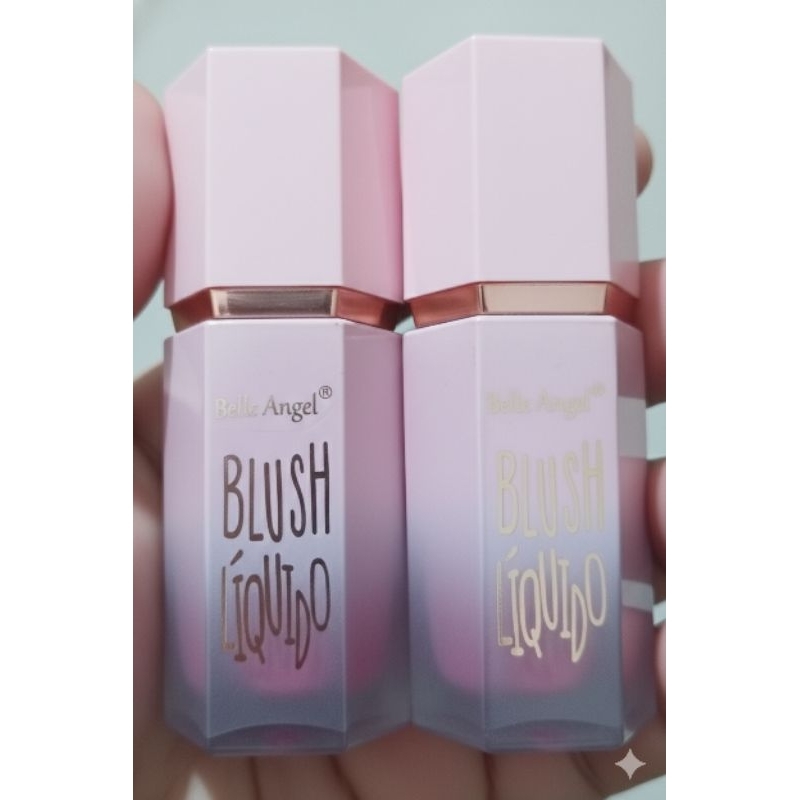 blush líquido belle angel tendência mais vendido
