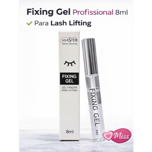 Gel Fixador Master Fixing Gel Cola Para Lash Lifting 8ml Anvisa
