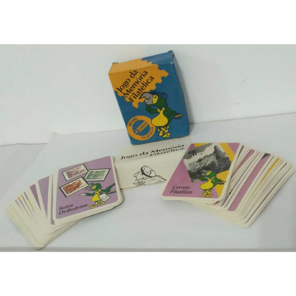 Jogo da Memória Filatélica - Brasil Correios Filatelia