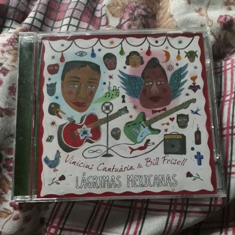 Vinicius Cantuaria Bill Frisell cd lágrimas mexicanas latin bossa nova fusion jazz