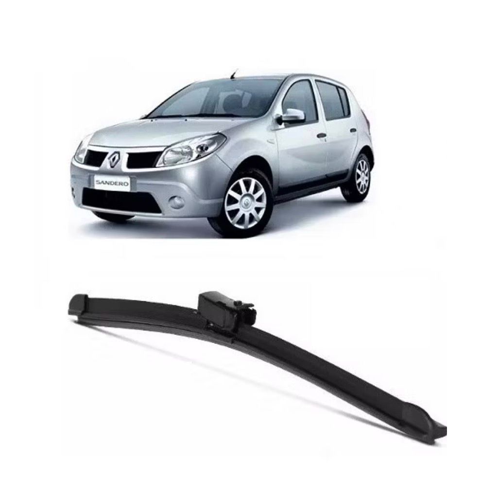 Palheta Traseira para Renault Sandero ano 2007,2008,2009,2010,2011,2012,2013 e 2014