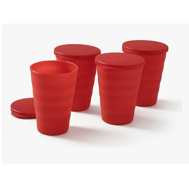 Copo Murano 500ml Com Tampa Tupperware Original