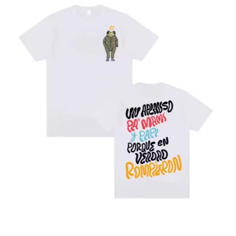 Camiseta Camisa Bad Bunny Tour Oficial Inspired Adulto/Infantil Estampa Moderna Casual