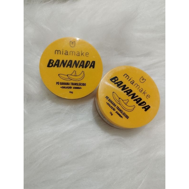 Pó banana translúcido Miamake coleção Samba em Oferta na Shopee