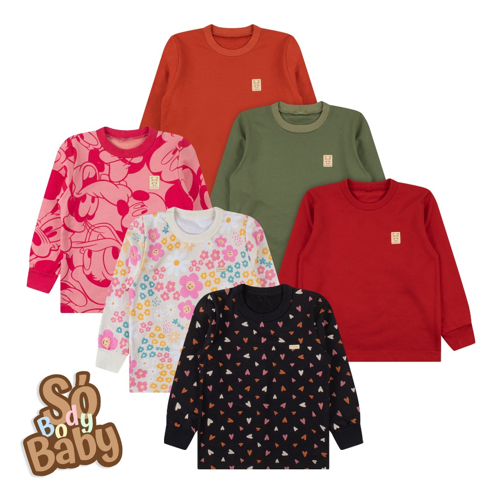 Casaco de Moletom Flanelado Avulso Feminino/Masculino Inverno Peluciado Liso/Estampado Várias Cores