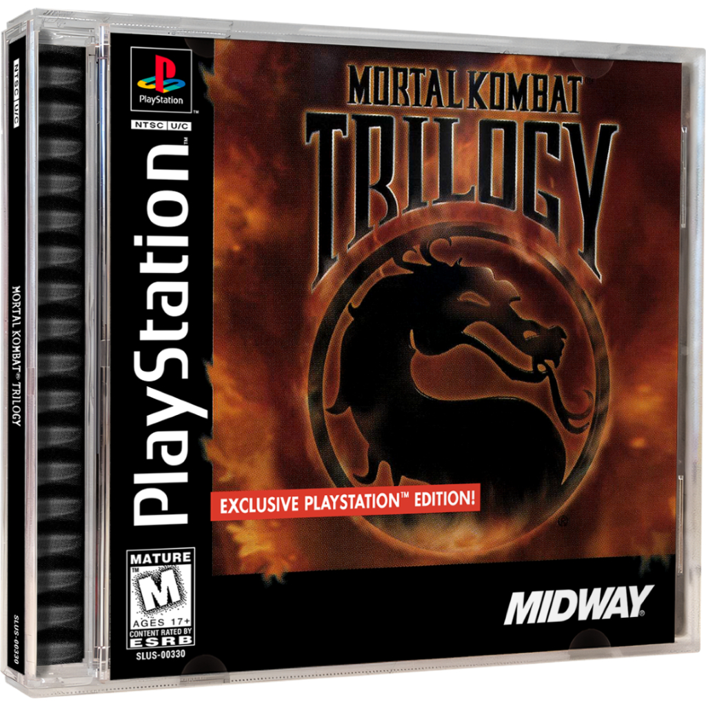 Jogo Mortal Kombat Trilogy PRENSADO para play1 psone ps1