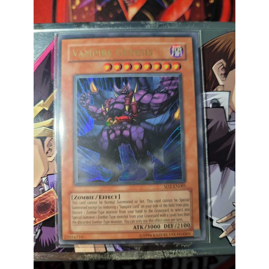 Vampire Genesis - Vampiro Gênesis - Raridade ULTRA - Yugioh! Original Konami.