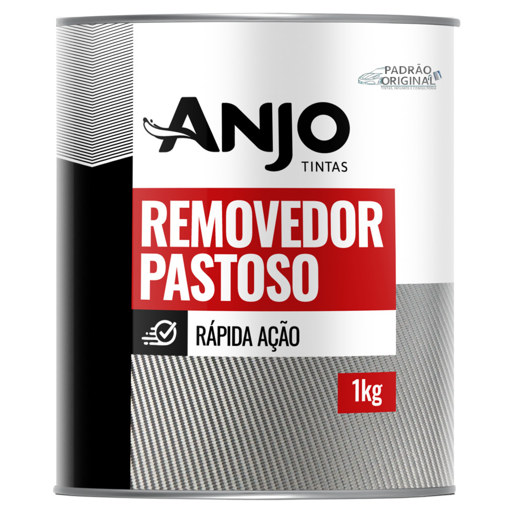 Removedor Pastoso de Tintas 1Kg Anjo em Oferta na Shopee