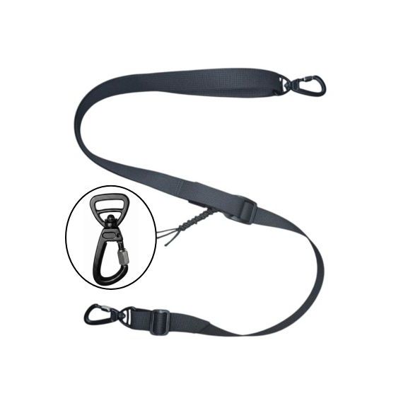 Bandoleira Ajuste Rápido 2 Pontas Mosquetão Premium Reforçado Supremacia  Airsoft  Militar Tático Treinamento Outdoor