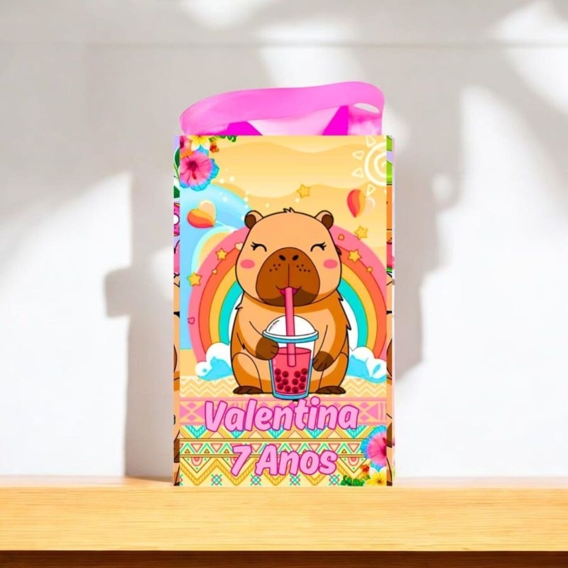 10uni Sacolinhas Personalizadas Escolha seu tema/ Lembrancinha Festa Infantil/Sacola Surpresa