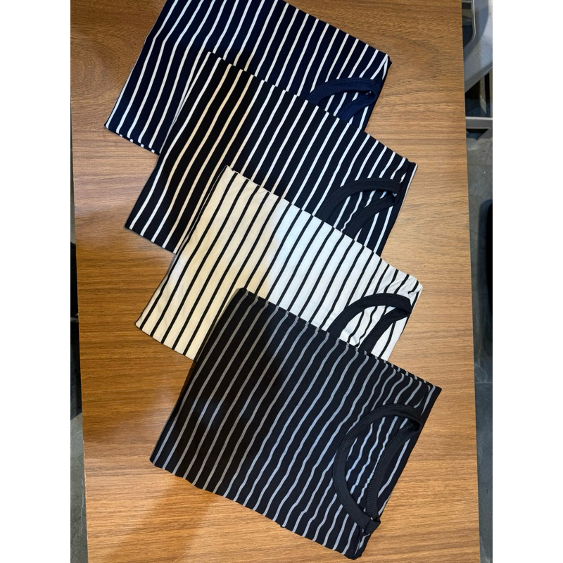 CAMISETA LISTRADA BICOLOR LANÇAMENTO TENDÊNCIA 2026 #02 em Oferta na Shopee