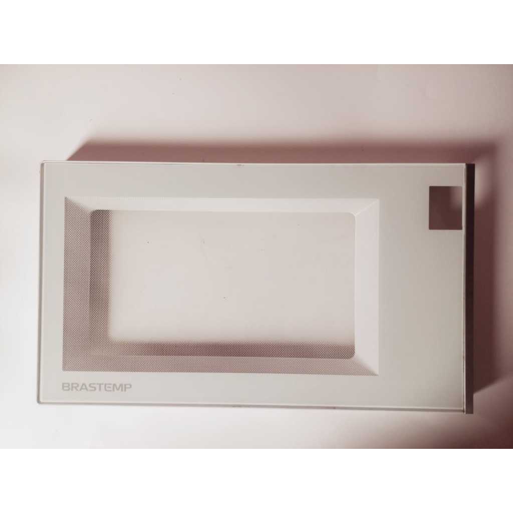 Painel parte frontal da porta Microondas Brastemp BMS45CBANA - Usada