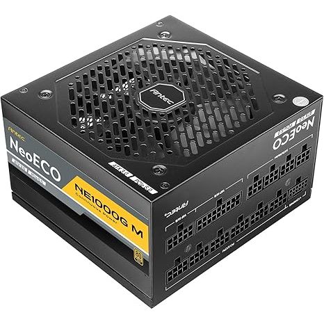 Fonte De Alimentação Neoeco Ne1000g M, 1000w, Full Modular, 80 Plus Gold, Atx 3.