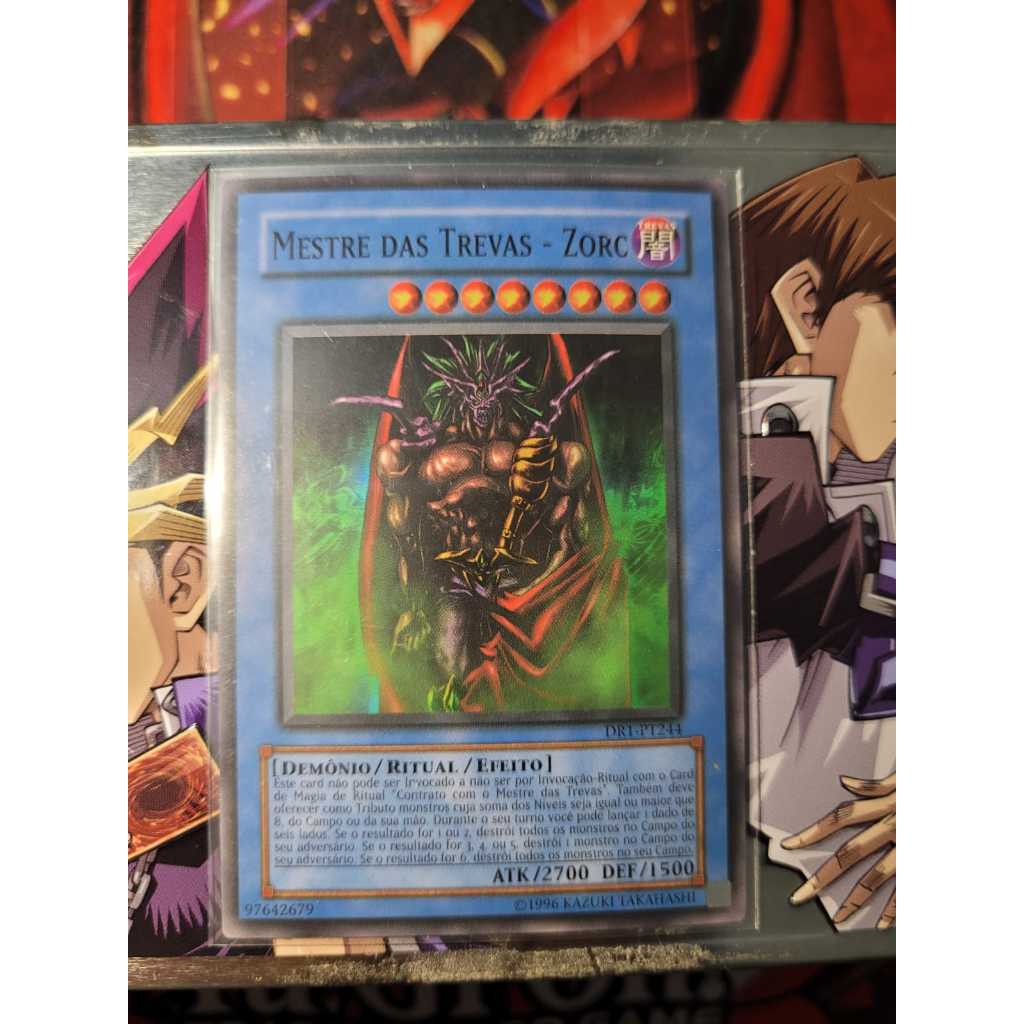 Mestre das Trevas - Zorc /  Dark Master - Zorc - Raridade SUPER DE 2005 - Yugioh! Original Konami.