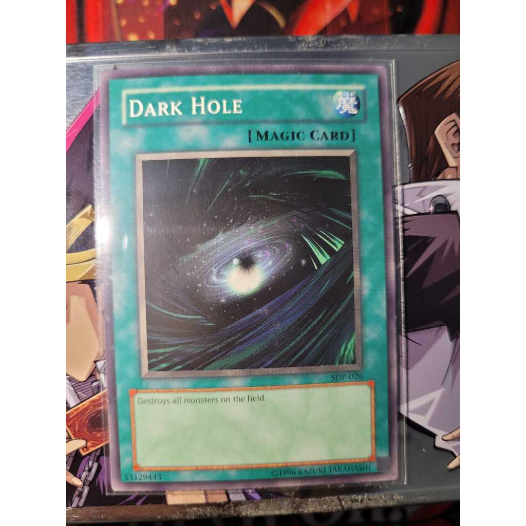 Dark Hole - Buraco Negro - Raridade COMUM DO STARTER DECK PEGASUS - Yugioh! Original Konami!