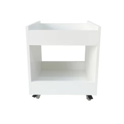 Carrinho Auxiliar organizador multiuso com rodizio de Gel 40cm organizador de salão quarto cozinha