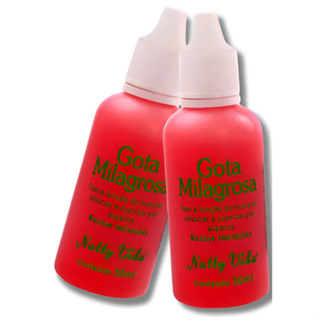 02 Unidade Gota Milagrosa Natty Vida 30ml em Oferta na Shopee