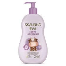 Loção Hidratante Corporal Skalinha Bebê Lavanda 200ml - Hipoalergênico e Livre de Parabenos