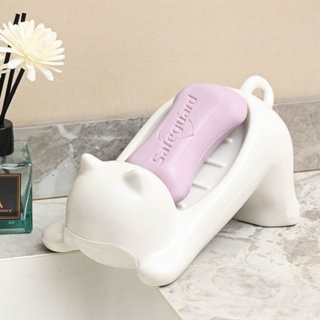 Saboneteira Porta Sabonete Gato Gatinho Banheiro Lavabo Pia Box Mesa Bancada Antiderrapante Drenagem em Oferta na Shopee